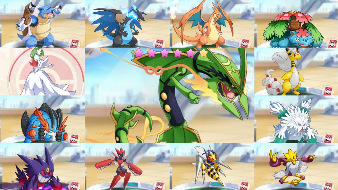 Hình ảnh tuyệt kỹ Pokemon Mega trong Game - Pocket... - youtube