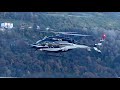 Bell 429 HB-ZAP Heli Alps takeoff Sion airport Valais Switzerland 09.11.2021