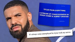 Drake's Poetry Reads Like Angry Incel Tweets