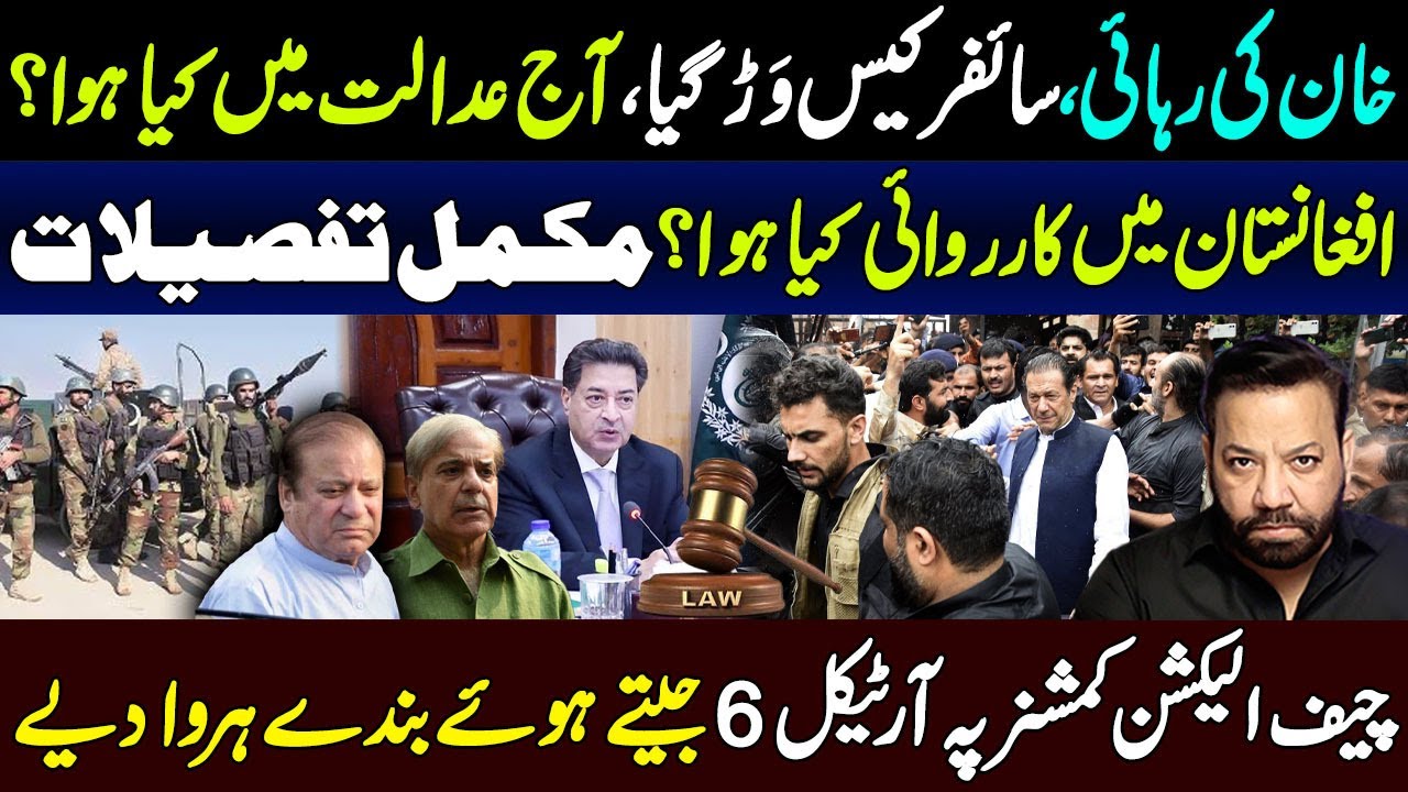 imran khan cipher case hearing in Islamabad high court, Afghanistan ma Pakistan | tariq mateen