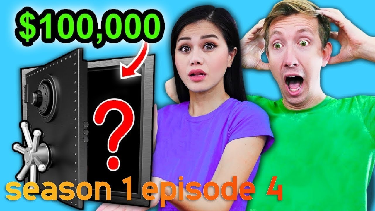 On vy quaint S1 EP4 $100.000 abandoned safe mini lock box unboxing ninja gadget haul if Chad w clay