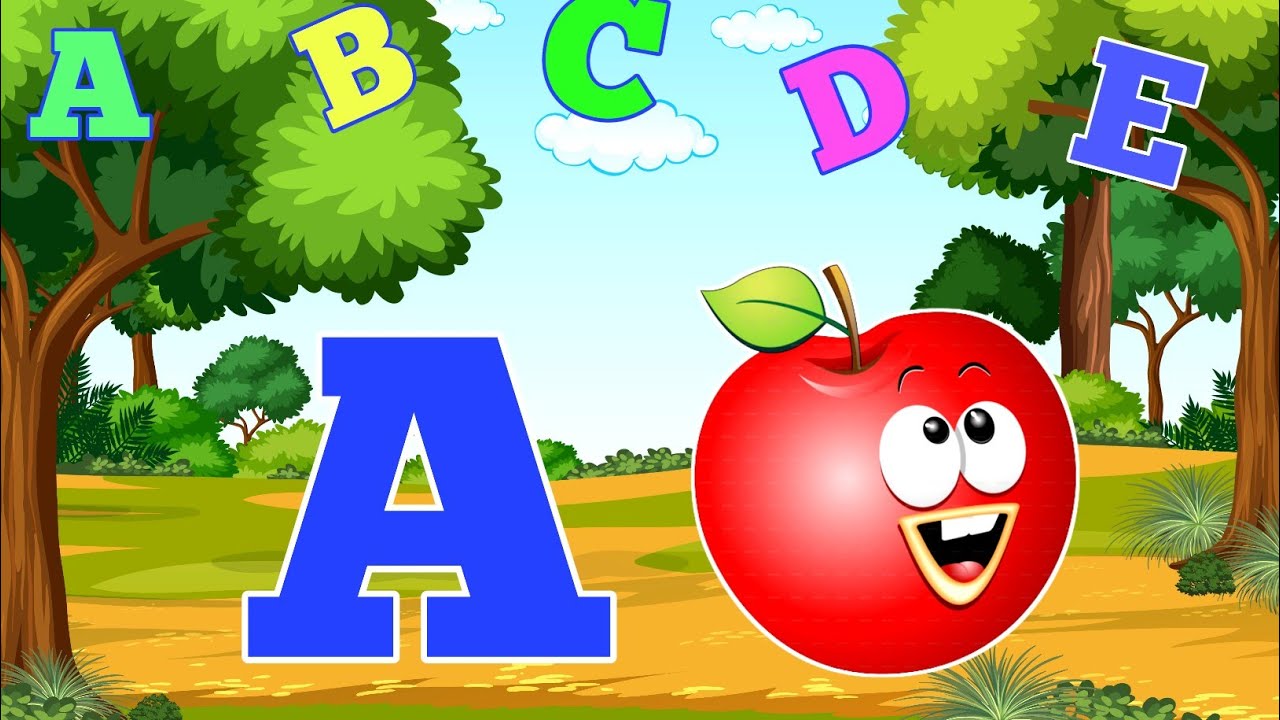 Phonics Song With TWO Words - A For Apple B For Ball - ABC Alphabet ...