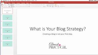 How to Create Your Blog Strategy
