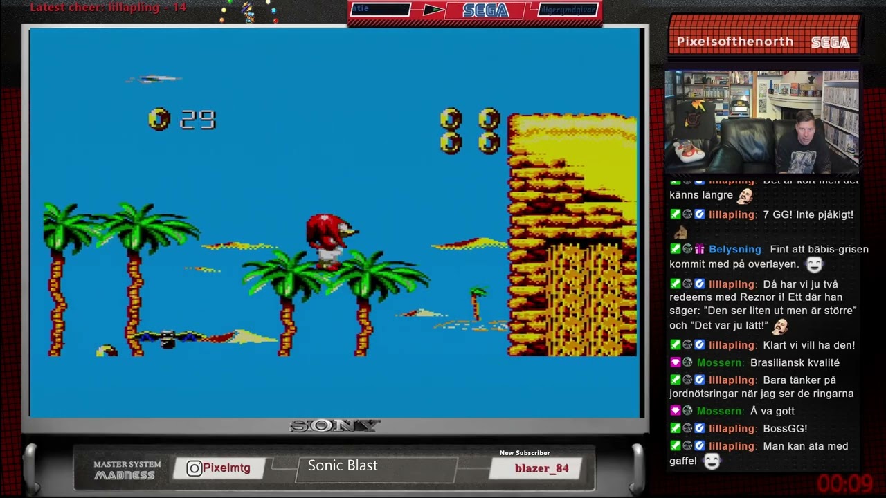 Sonic Blast Sega master system