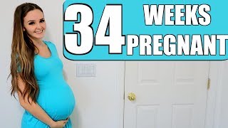 Dizzy Spells \& My Baby Shower | 34 WEEKS PREGNANCY UPDATE