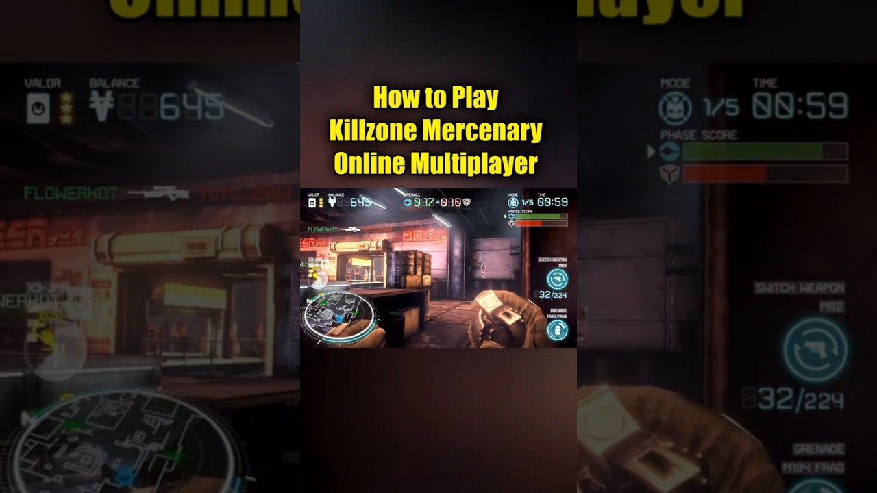 Как играть в многопользовательский онлайн-режим Killzone Mercenary на Vita или PlayStation TV