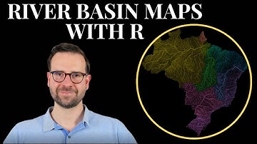 Making pretty river basin maps with R