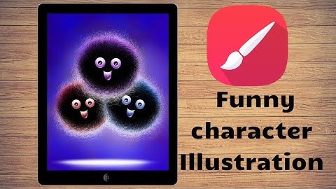 Cute Funny Cartoon Character Illustration|Infinite painter