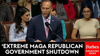 BREAKING NEWS: Jeffries Roasts Republicans Over Likely Government Shutdown, Impeachment Inquiry