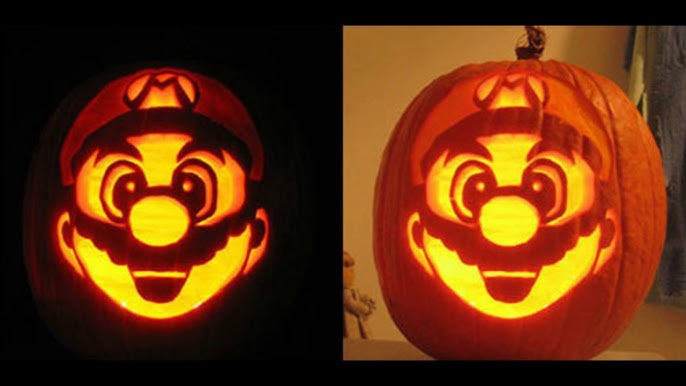 Free Printable Halloween Pumpkin Carving pattern Ideas - YouTube stl-file-new-england-patriots-football-halloween-pumpkin-jack-o-lantern-2-pieces-3d-printing-design-to-download-cults