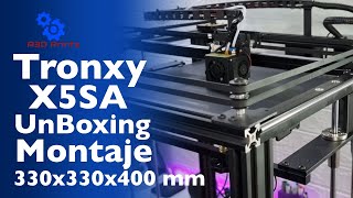 Tronxy X5SA the best-priced CORE XY 3D printer with massive volume