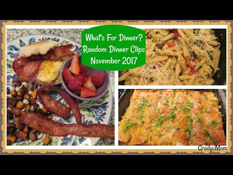 Epic What's For Dinner? | Lots of Dinner Ideas | End of November