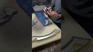 From Jeans to Shoe Parts — Pattern Marking &amp; First Press Cuts | Episode 3