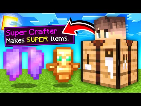 ماين كرافت بس الكرافتنق تيبل اسطورية ميزات مجنونة Crafting Is OP 