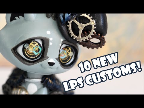 10 New LPS Customs!