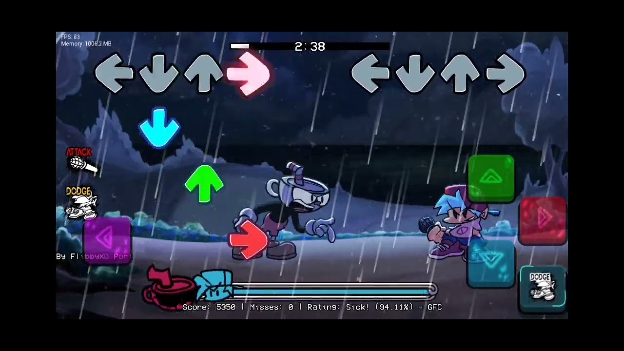 Knockout mechanics test Indie Cross Android Port | FlibbyXD