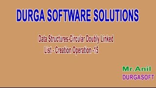 Data Structures CDLL Creation Operation 15