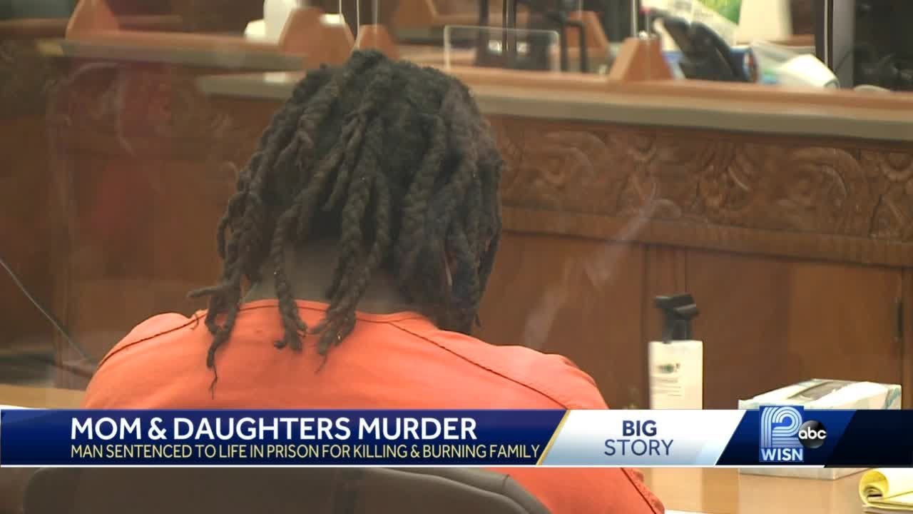 Family of murdered woman, children face killer in court - YouTube