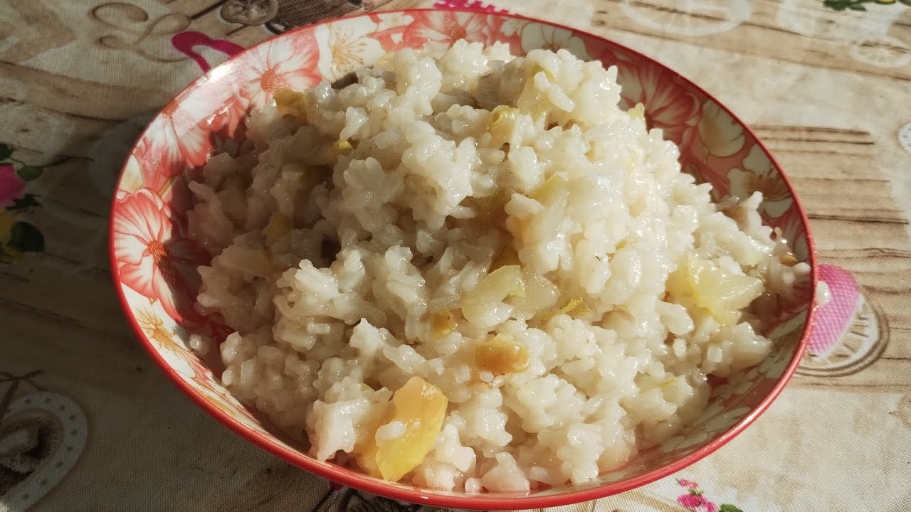 Doar mere 🍎și orez 🍚 desert rapid de post