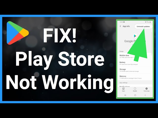 Google Play Store not working? Here are some fixes you can try out