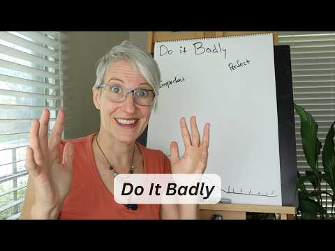 Video thumbnail for How Doing It Badly Helped Me Overcome Perfectionism & Grow My YouTube Channel