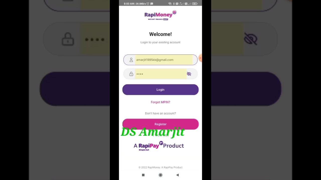 Rapimony se 50000k Loan live dekhe Digital S Amarjit 
