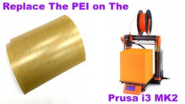 Replacing the PEI on the Prusa i3 MK2