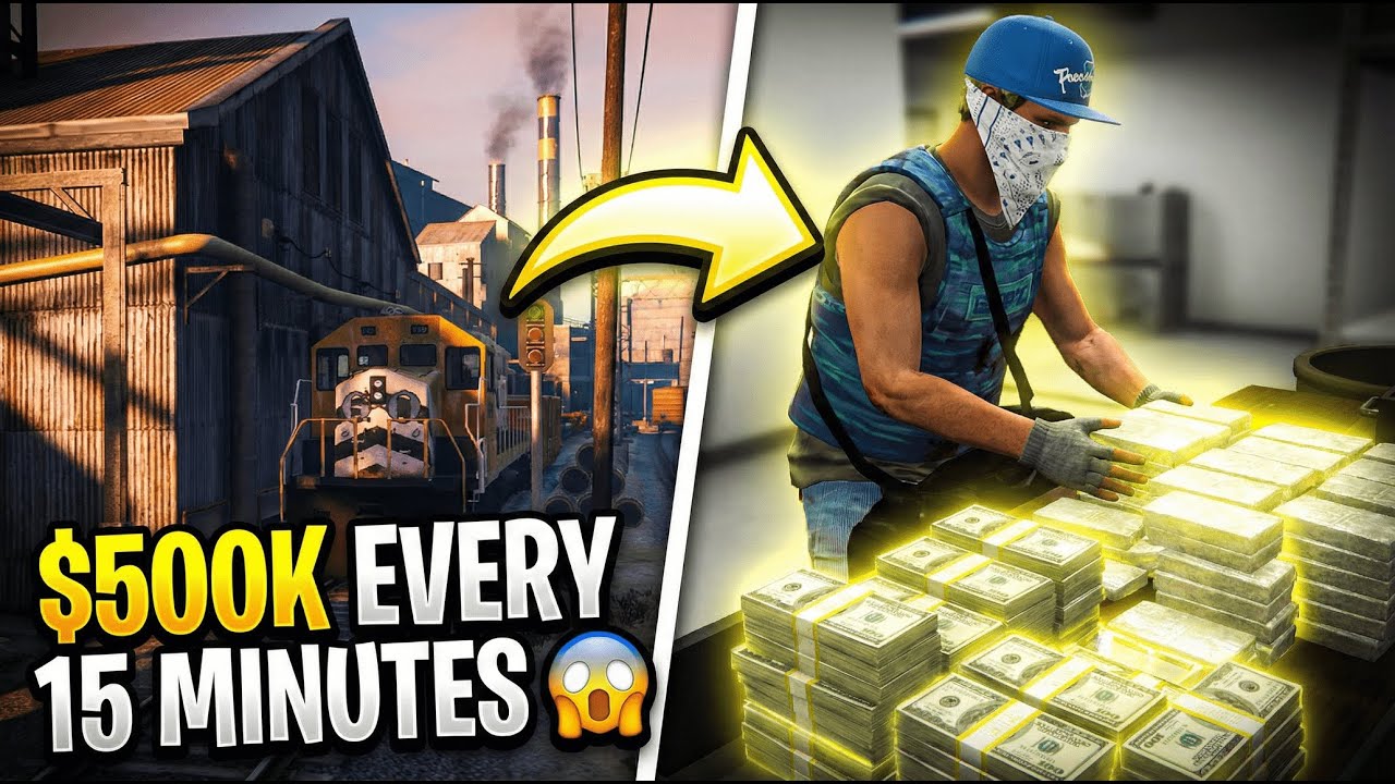 Make $500,000 Every 15 Minutes in GTA Online 😱 (Cluckin’ Bell Farm Raid)