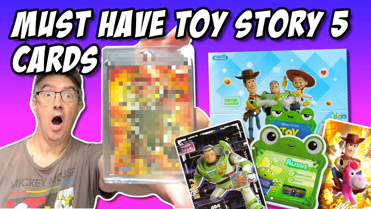 Must Have Toy Story Trading Cards From Card.Fun - YouTube