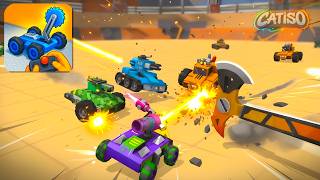 ⚙️ Pocket Bots Battle Robots - Gameplay Walkthrough Part 1 - Epic Robot Arena Fights (iOS, Android)