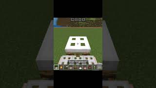 picnic table in Minecraft 😯 #minecraft #gaming #fps #viral #crazybuild #shorts