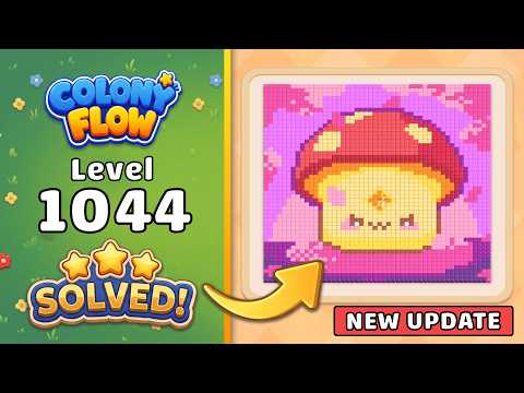 Colony Flow! Level 1044 Walkthrough 🐜 | ABI GAMES Solution & Gameplay 🧩 (New Update)