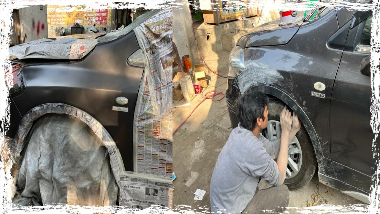 Car ki denting painting at cheapest prices YouTube
