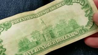 Chicago Gangster Money: Series 1934 $100 Dollar Bill
