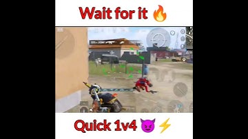 Quick 1v4 against pro squad 🔥⚡ #shorts #pubgmobile #jonathan #highlights