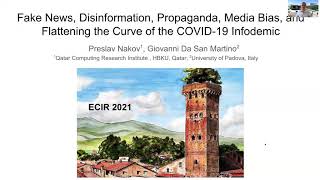 FakeNews - ECIR 2021 tutorial video pitch