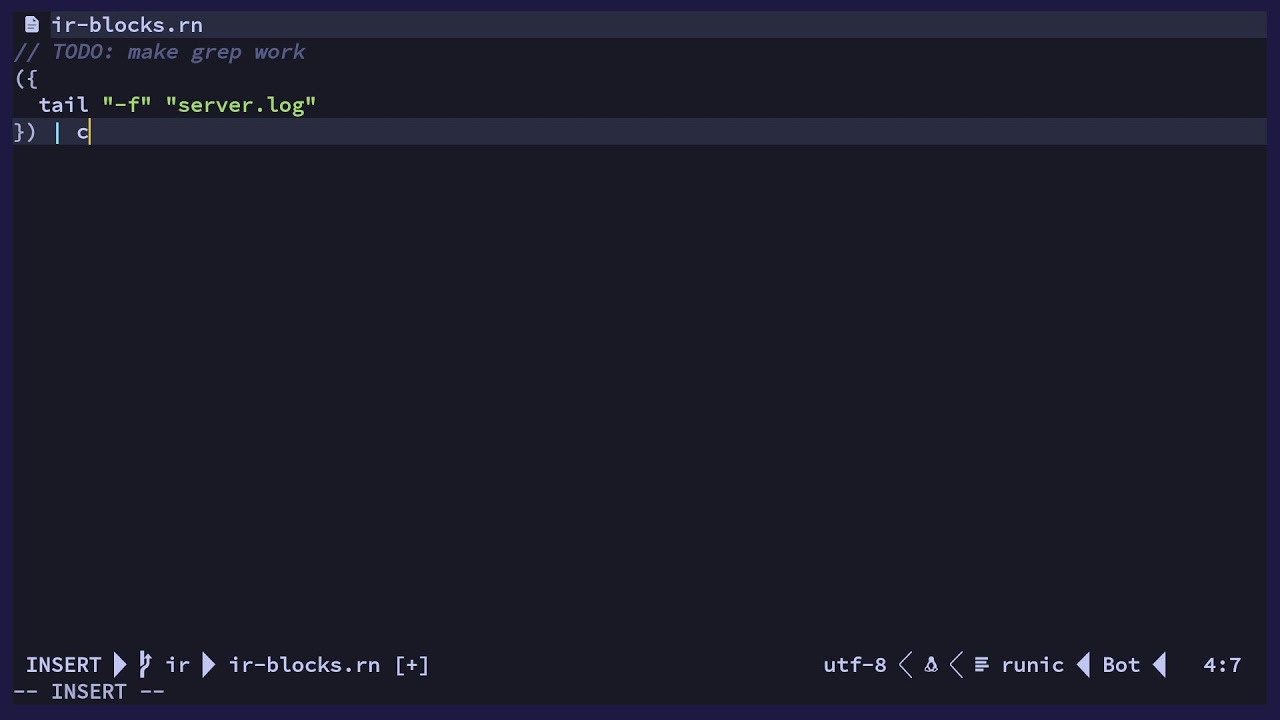 [zig] making a bash-like scripting language