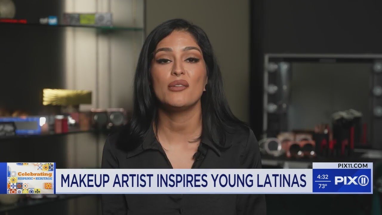 Latina makeup artist inspires young Latinas to follow their dreams
