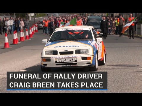 Funeral of rally driver Craig Breen takes place in Waterford