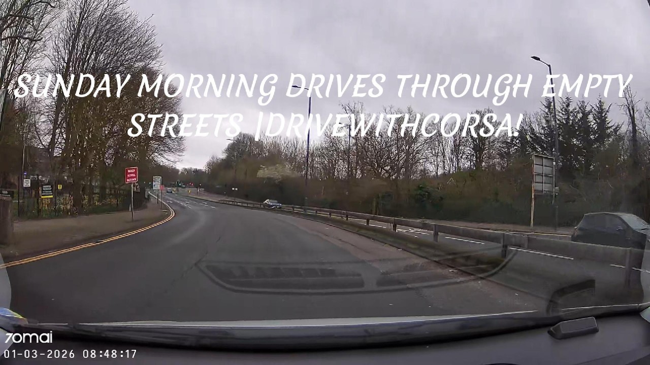 Sunday Morning Drives Through Empty Streets Without Navigation| Blessed!