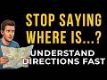 English Speaking Practice | Asking Directions Conversation | Learn English Fast