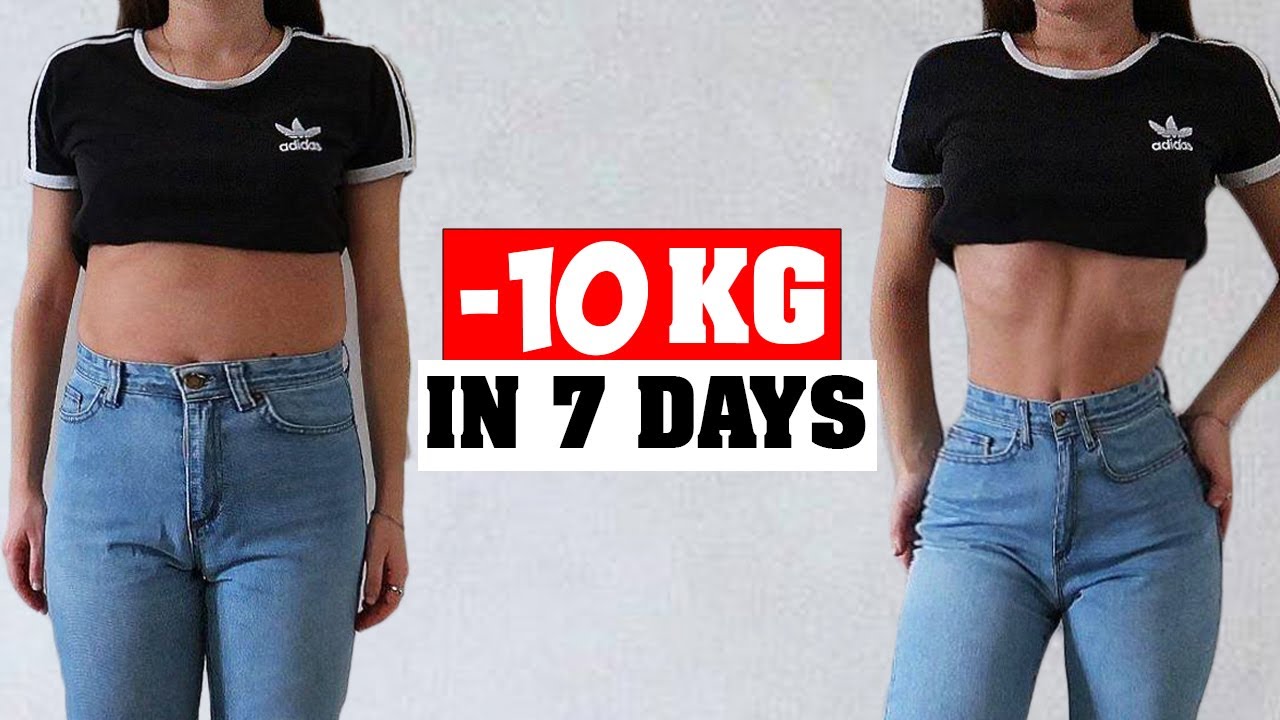 5 simple exercises for losing weight at home! 10 KG in 7 DAYS - YouTube