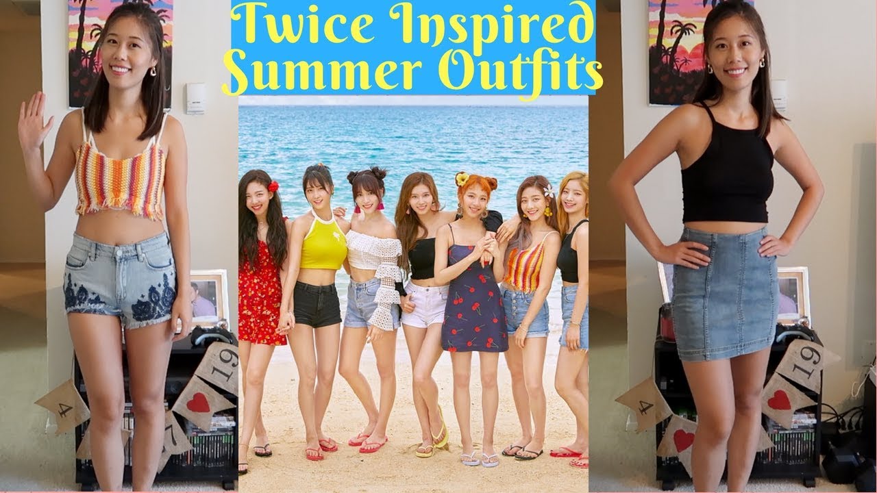 Twice Dance The Night Away Inspired Summer Outfits Zara Forever21 H M Youtube