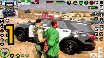 US Police Car Chase Simulator 3D - Police Simulator - Police Car Chase - Android & ios Gameplay