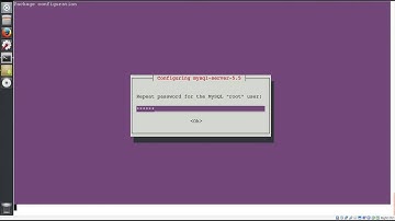 MySQL Installation Using Debian Packages
