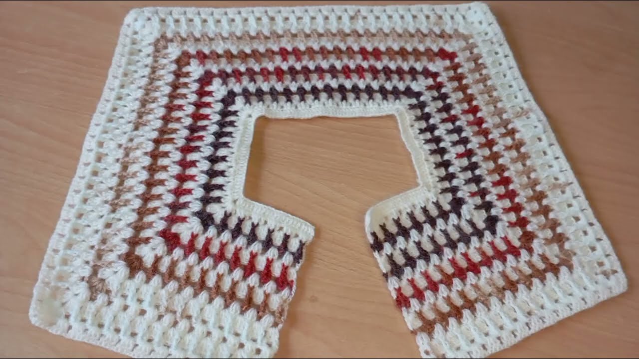 Yakadan Başlayan Tığ İşi Yelek Modeli 🌸