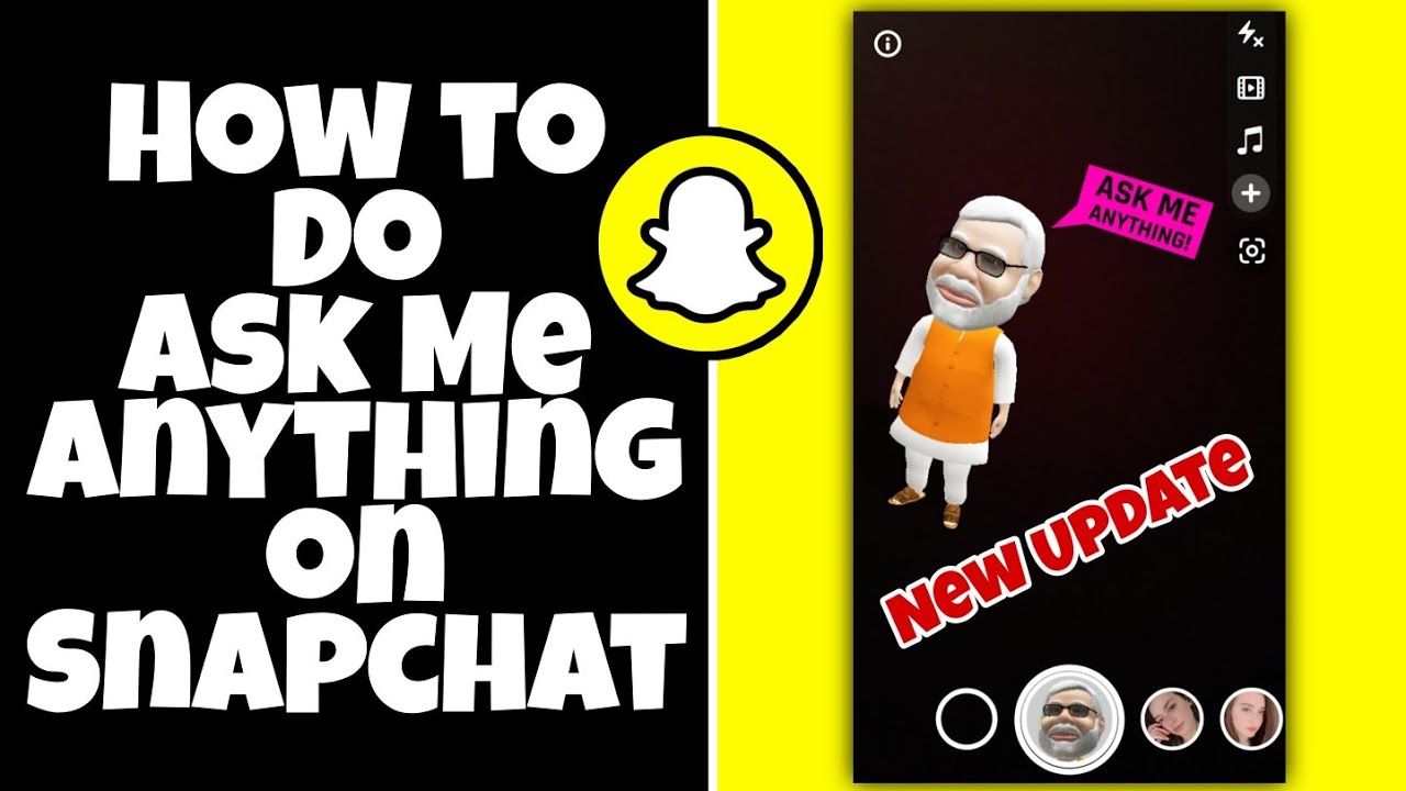 How to do ask me anything on Snapchat story - Android/iphone - New update
