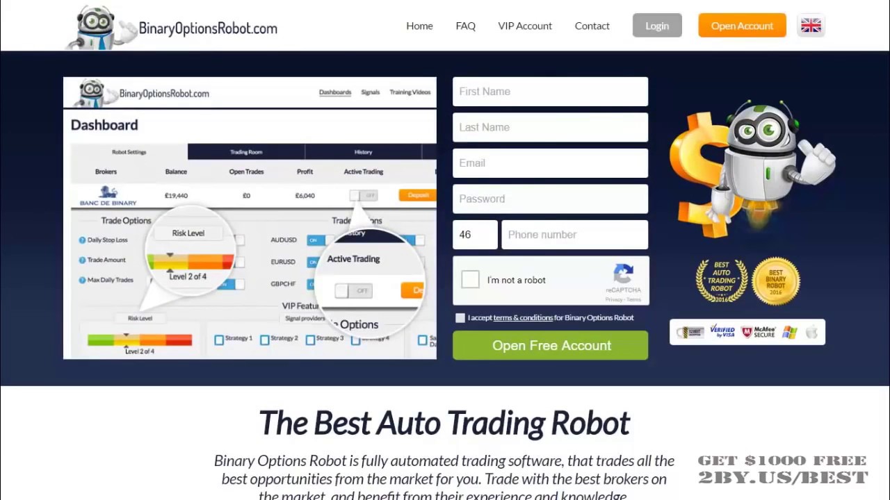 binary option robot complaints