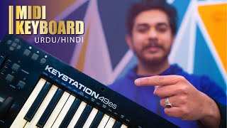 Best budget Midi Keyboard | m audio keystation 49es | DANIYAL MAJID URDU/HINDI