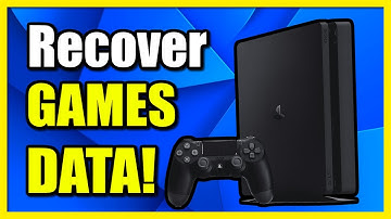 How to Recover Saved Game Data on PS4 Console (Cloud Saves)